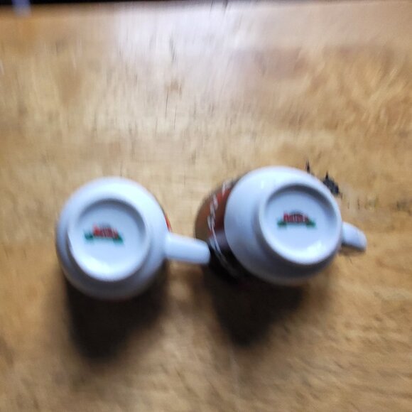 2 AC Milan Espresso Coffee Cups Soccer Associazione Calcio GUC SEE PICS "BIN A" - Picture 5 of 9